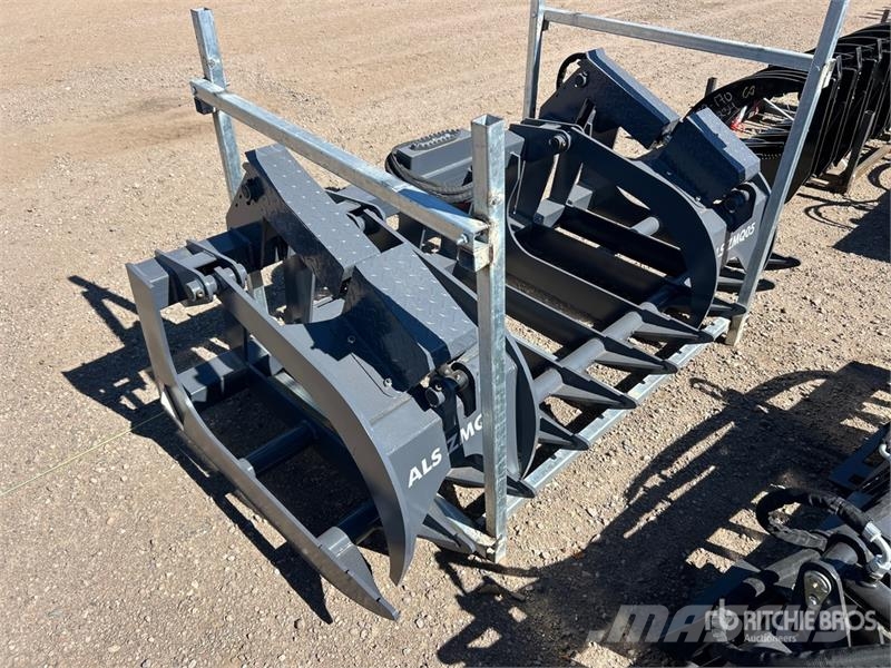 LYALS ZMQ05 84 in Root Skid Steer Grapple (Unused) خطاطيف