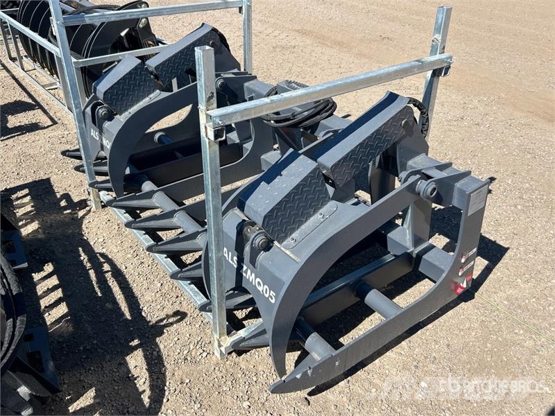 LYALS ZMQ05 84 in Root Skid Steer Grapple (Unused) خطاطيف