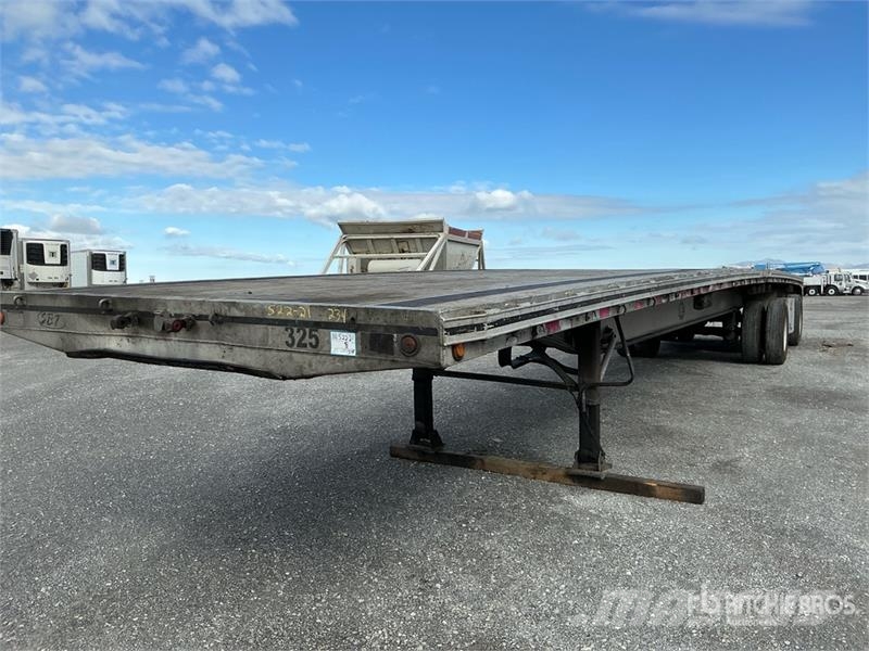 MAC 48 ft T/A Flatbed Trailer 平板式/側卸式拖車