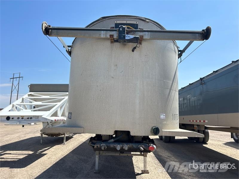 MAC TNAR39FR 39 ft T/A Aluminum Frameless End Dump Tra Tipper trailers