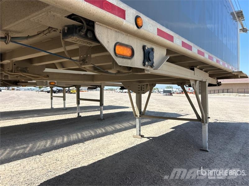 MAC TNAR39FR 39 ft T/A Aluminum Frameless End Dump Tra Tipper trailers