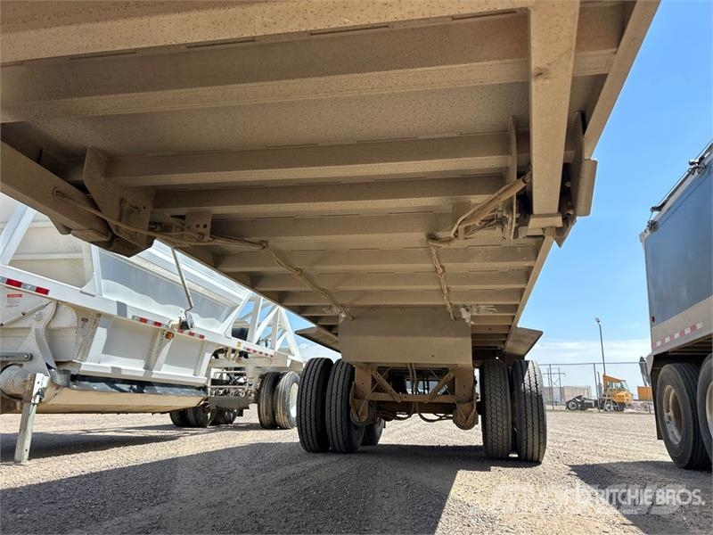 MAC TNAR39FR 39 ft T/A Aluminum Frameless End Dump Tra Tipper trailers