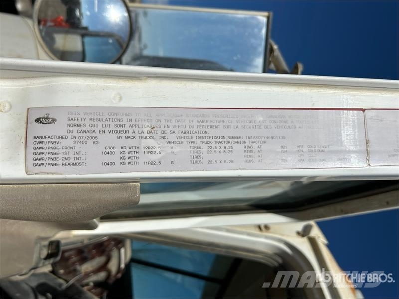 Mack CXN613 Autocisterne