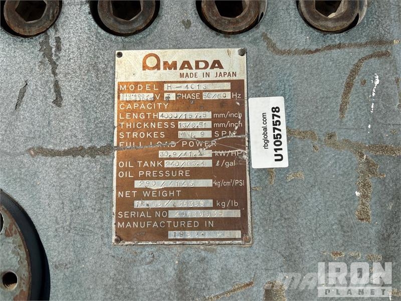  Mada H-4013 Metal Shear Būvniecība- Citi