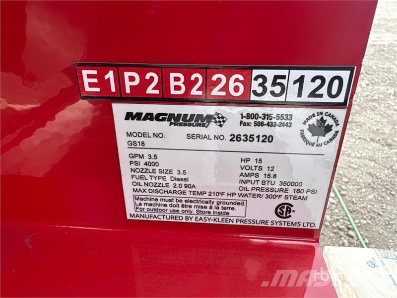 Magnum Gold Mazgātāji ar zemu spiedienu
