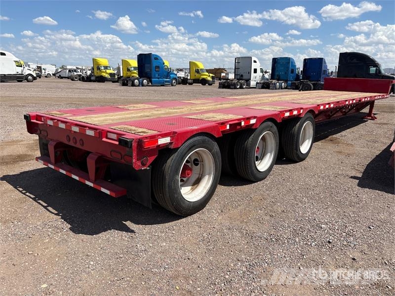 Manac LTM 1650 TREY 48 ft T/A Step Deck Trailer Низкорамные прицепы