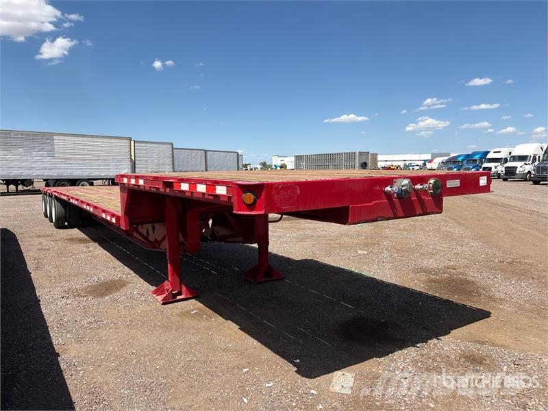 Manac LTM 1650 TREY 48 ft T/A Step Deck Trailer Низкорамные прицепы