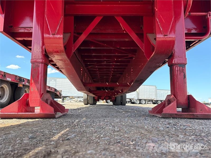 Manac LTM 1650 TREY 48 ft T/A Step Deck Trailer Низкорамные прицепы