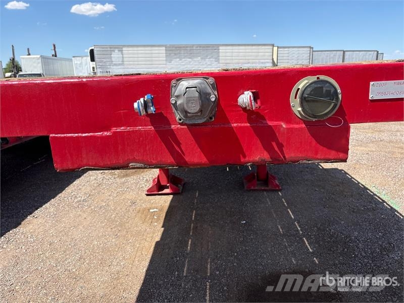 Manac LTM 1650 TREY 48 ft T/A Step Deck Trailer Низкорамные прицепы