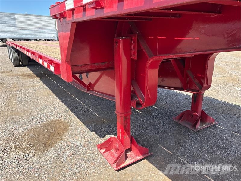 Manac LTM 1650 TREY 48 ft T/A Step Deck Trailer Низкорамные прицепы