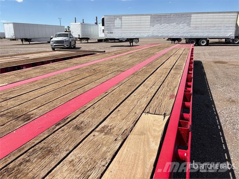 Manac LTM 1650 TREY 48 ft T/A Step Deck Trailer Низкорамные прицепы
