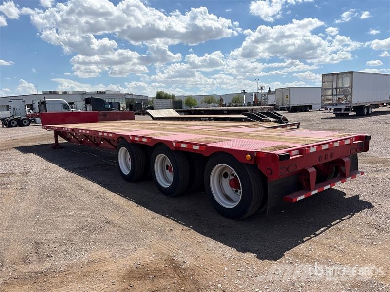 Manac LTM 1650 TREY 48 ft T/A Step Deck Trailer Низкорамные прицепы
