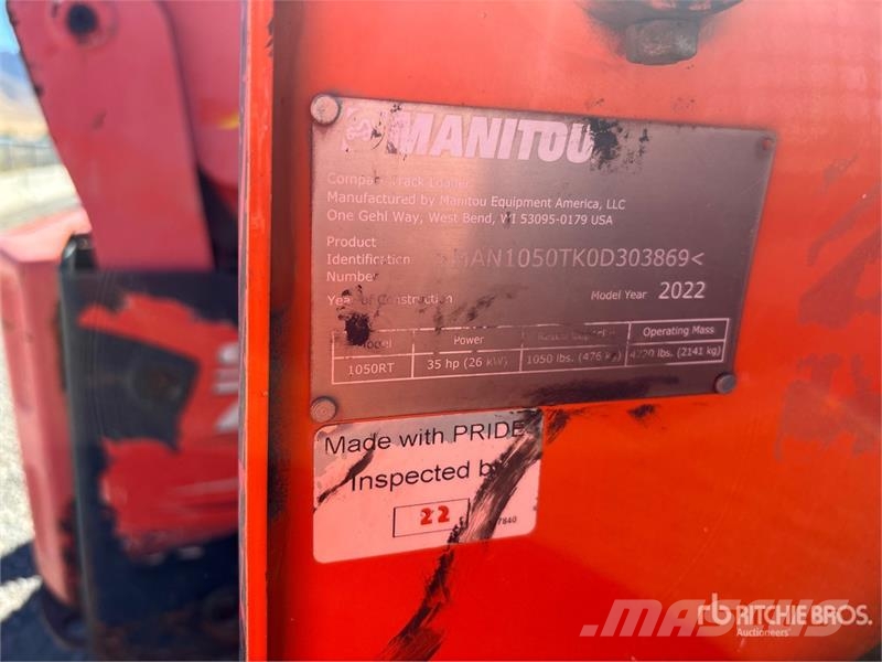 Manitou 1050RT Compact Track Loader Kompaktlastare