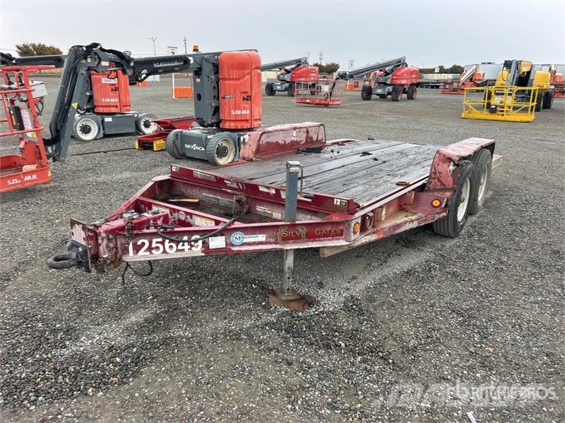 Marksman TBET80X16-12TW 16 ft T/A Tilt Deck Traile Zemie treileri