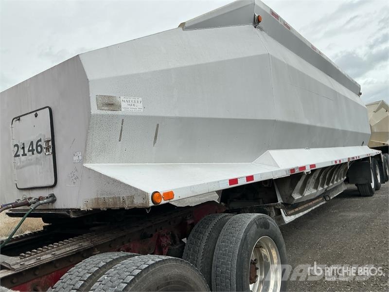  Marquez T/A Aluminum Belly Dump Trailer Kipper
