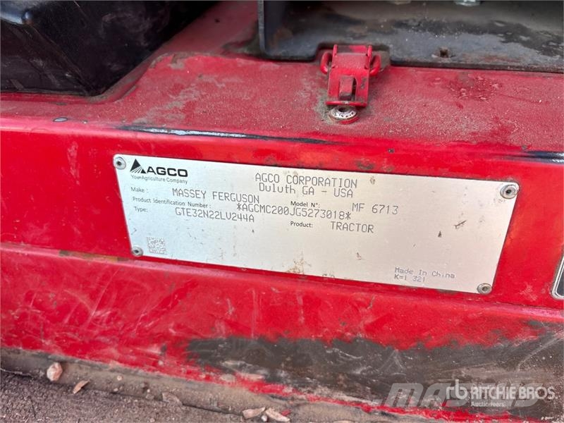 Massey Ferguson 6713 4WD Tractor 拖拉机/农用车