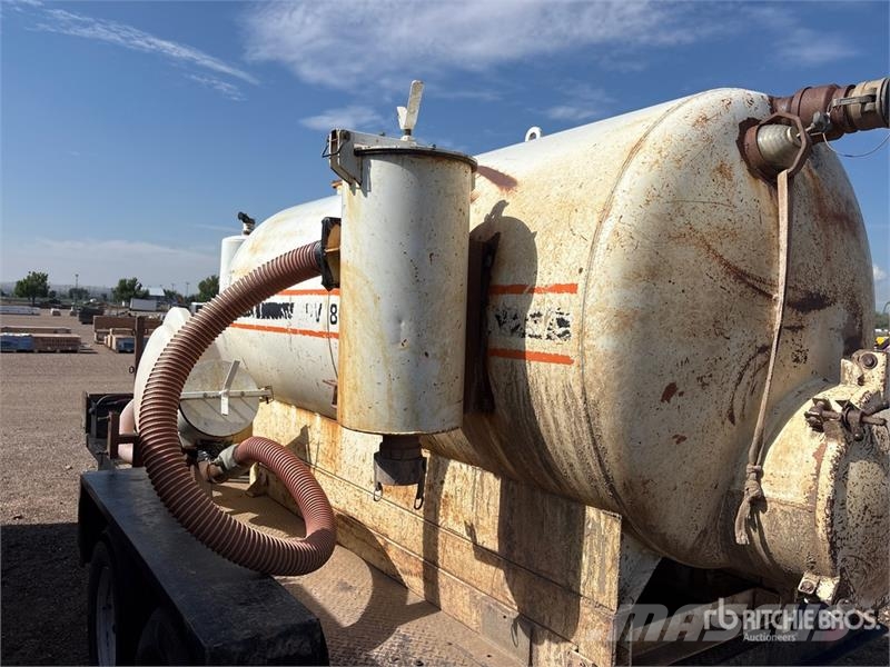 Maxey 800 gal T/A Vacuum Excavation Unit ملحقات وقطع غيار معدات الحفر