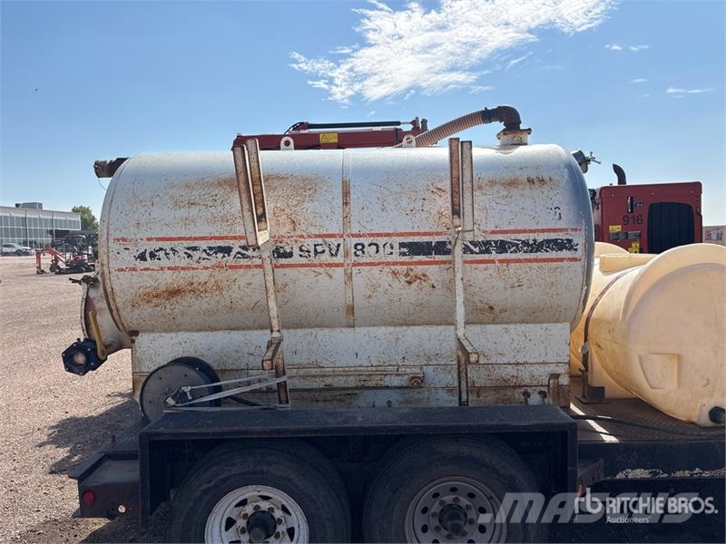 Maxey 800 gal T/A Vacuum Excavation Unit ملحقات وقطع غيار معدات الحفر