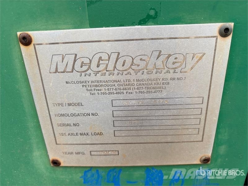 McCloskey ST100T 36 in x 100 ft Tracked Stacking 36 in x 100 Stavebníctvo - ostatné