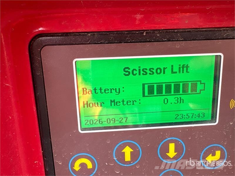 MEC 1330SE Electric Scissor Lift Šķerveida pacēlāji