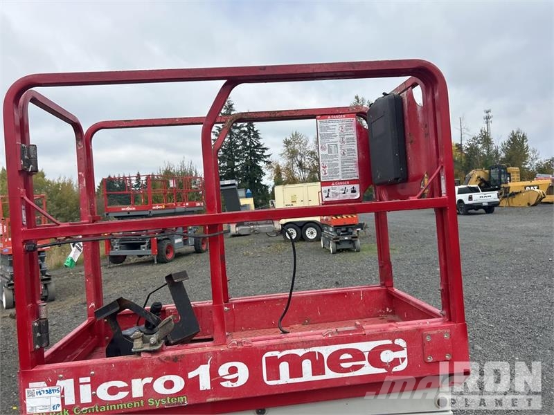 MEC MICRO 19 Electric Scissor Lift Škaraste platforme