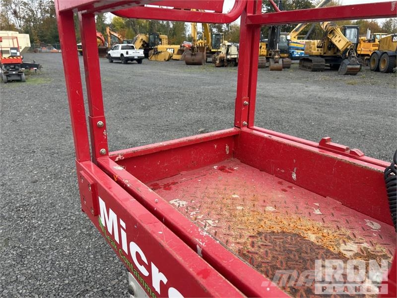 MEC MICRO 19 Electric Scissor Lift Scheren-Arbeitsbühnen