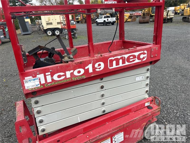 MEC MICRO 19 Electric Scissor Lift Škaraste platforme