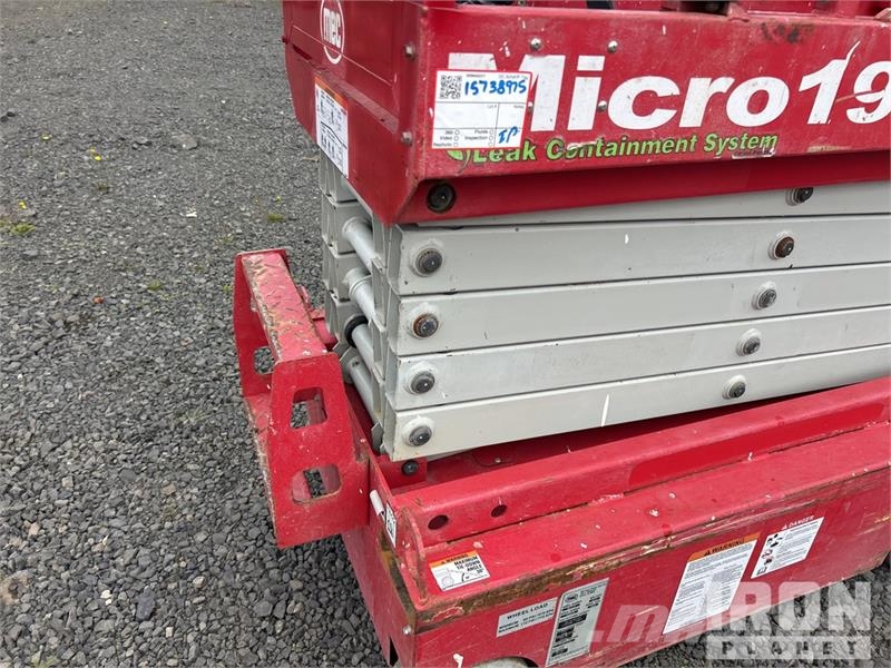 MEC MICRO 19 Electric Scissor Lift Škaraste platforme