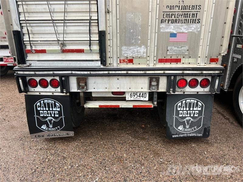 Merritt 53 ft T/A Spread Axle Livestock Trailer Prikolice za prevoz živine
