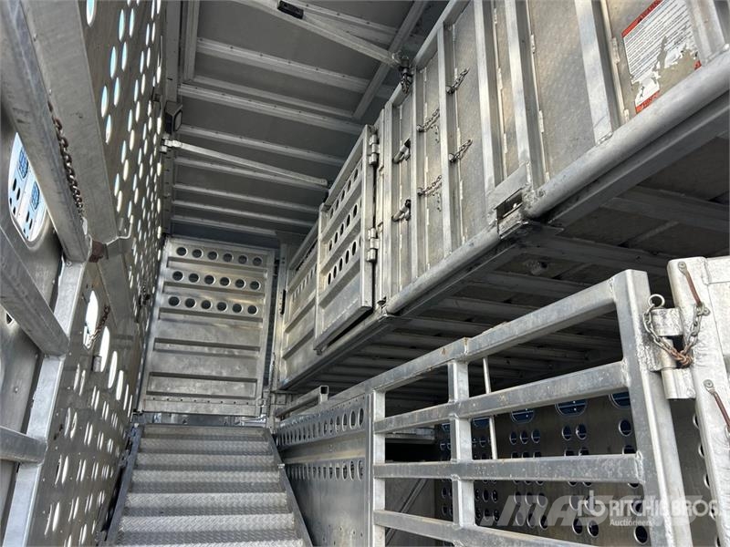 Merritt 53 ft Tri/A Livestock Trailer Prikolice za prevoz živine