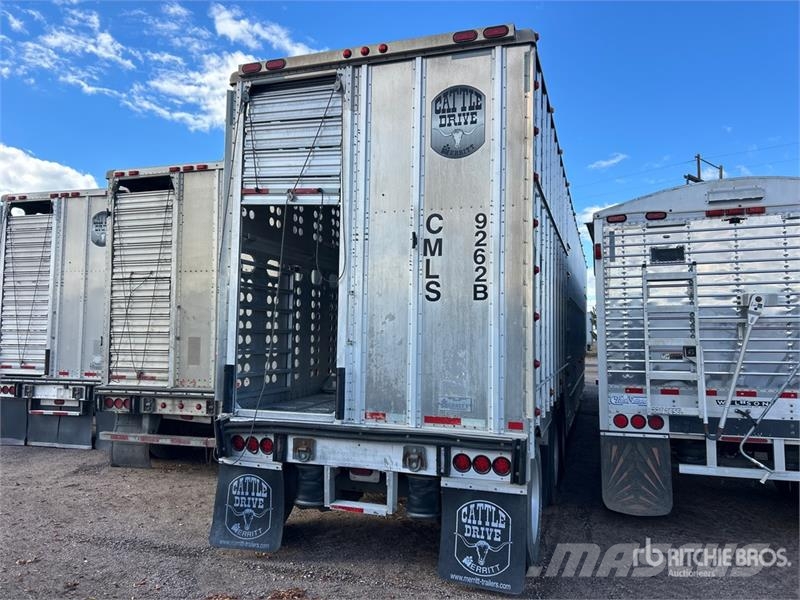 Merritt 53 ft Tri/A Livestock Trailer Prikolice za prevoz živine