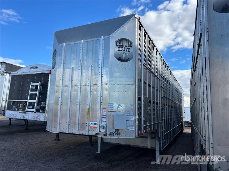 Merritt 53 ft Tri/A Livestock Trailer Prikolice za prevoz živine