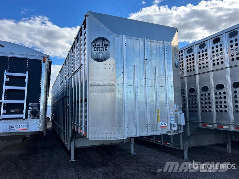 Merritt 53 ft Tri/A Livestock Trailer Prikolice za prevoz živine