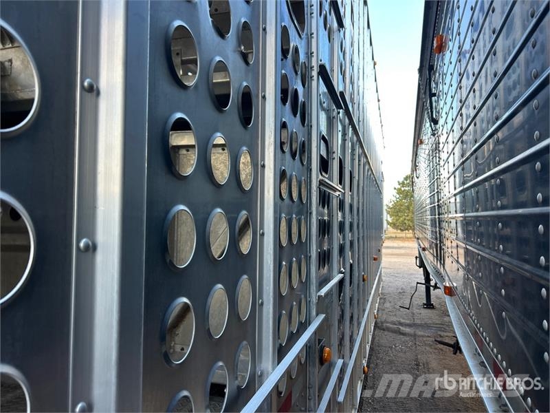 Merritt 53 ft Tri/A Livestock Trailer Prikolice za prevoz živine