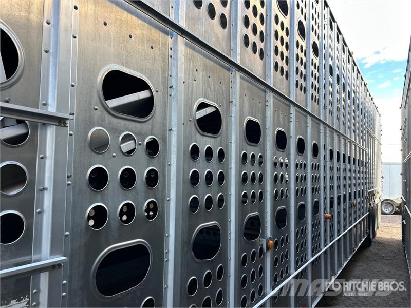 Merritt 53 ft Tri/A Livestock Trailer Prikolice za prevoz živine