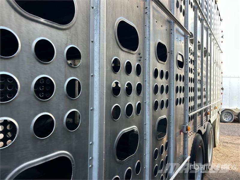Merritt 53 ft Tri/A Livestock Trailer Prikolice za prevoz živine