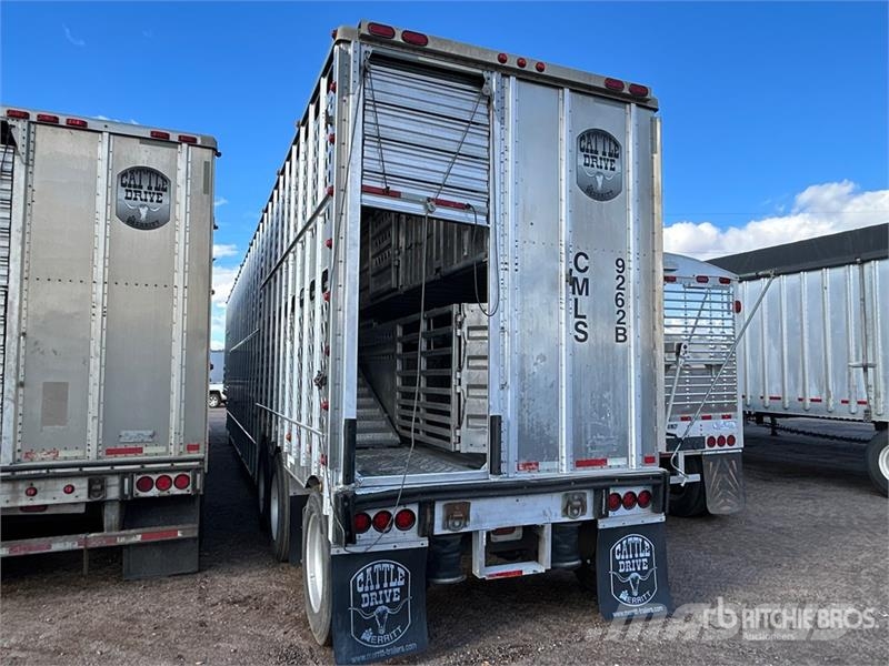 Merritt 53 ft Tri/A Livestock Trailer Prikolice za prevoz živine