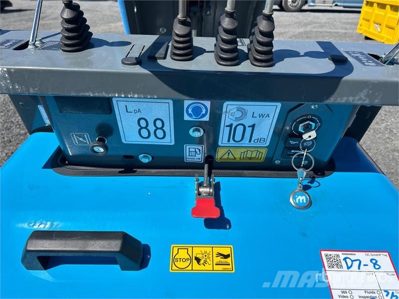 Messersi TC120 1.32 ton Stand-On Mini Crawler Dumper Ne cestni demperji