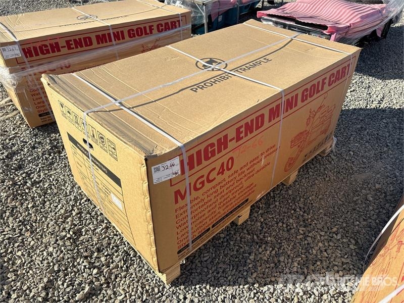 MGC40-BLACK 3 TT E-Trike Mini Scooter (Unused) Всюдиходи