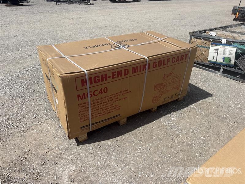 MGC40-BLACK 3 TT E-Trike Mini Scooter (Unused) Квадроциклы