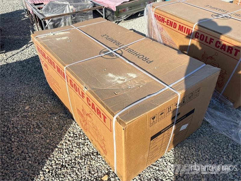 MGC40-BLACK 3 TT E-Trike Mini Scooter (Unused) Всюдиходи