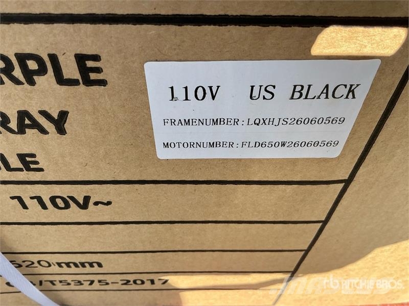 MGC40-BLACK 3 TT E-Trike Mini Scooter (Unused) ATV-d