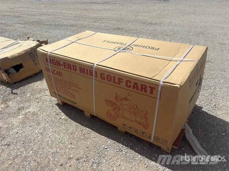 MGC40-BLACK 3 TT E-Trike Mini Scooter (Unused) Квадроциклы