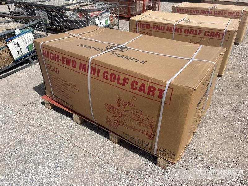 MGC40-BLACK 3 TT E-Trike Mini Scooter (Unused) Квадроциклы