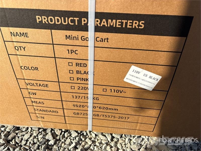 MGC40-BLACK 3 TT E-Trike Mini Scooter (Unused) Всюдиходи