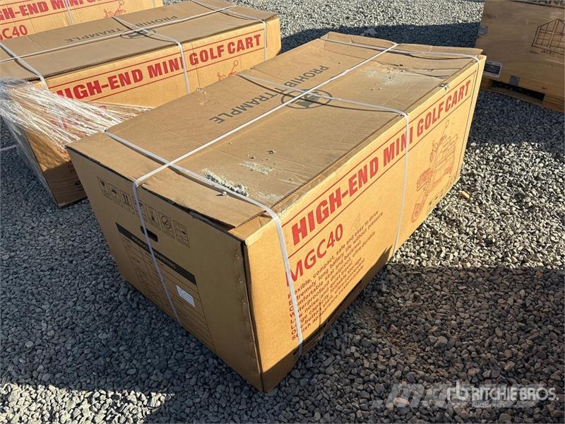 MGC40-BLACK 3 TT E-Trike Mini Scooter (Unused) Всюдиходи