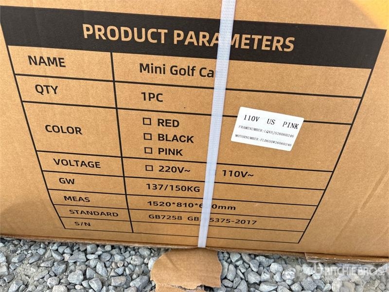MGC40-PINK 3 TT E-Trike Mini Scooter (Unused) Всюдиходи