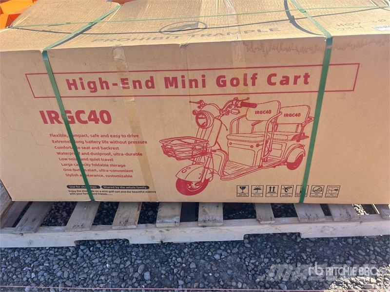 MGC40-PURPLE 3 TT E-Trike Mini IRGC40 Scooter (Unu Квадроциклы