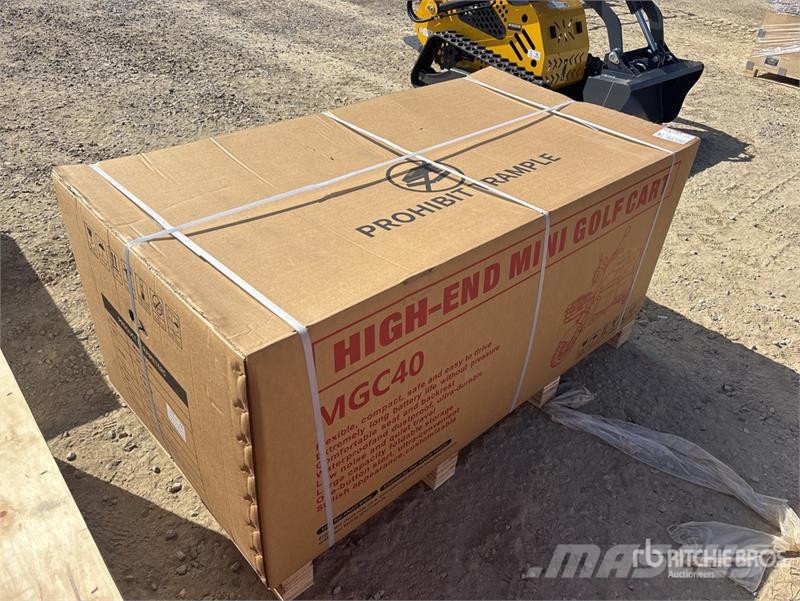 MGC40-RED 3 TT E-Trike Mini Golf Cart (Unused) Гольф-мобілі