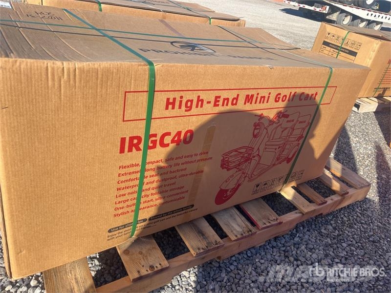 MGC40-RED 3 TT E-Trike Mini Scooter (Unused) Квадроциклы